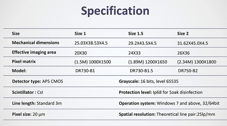 XR44B Digital Intraoral Sensor